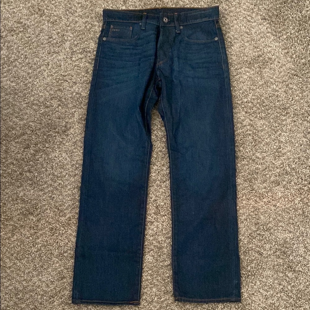 G-Star Mens 3301 Straight Jeans